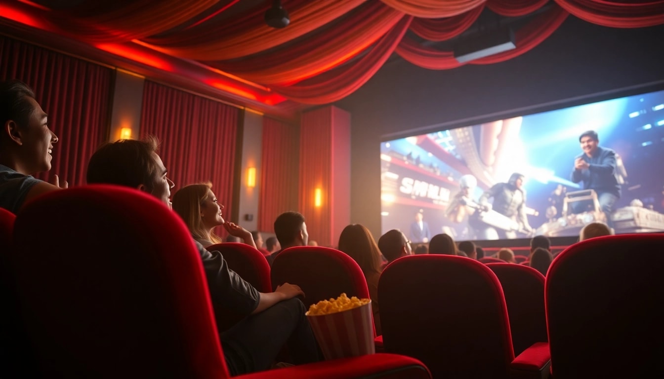 ชมภาพยนตร์ใหม่ชนโรง ในโรงภาพยนตร์ที่เต็มไปด้วยความตื่นเต้น
