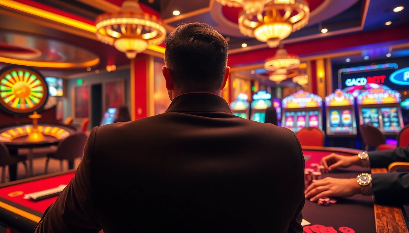 Experience high-stakes poker excitement at good88k.blog with vibrant casino visuals and engaging players.