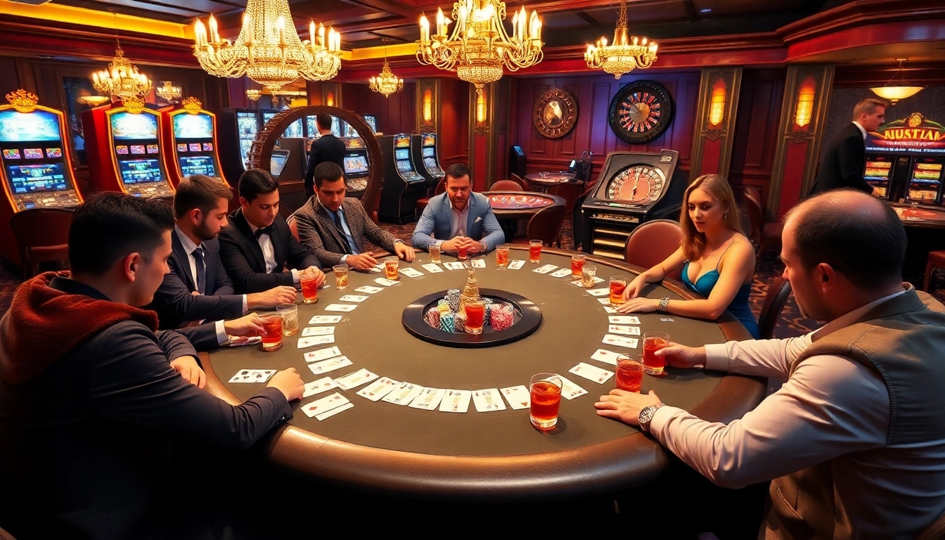 Découvrez le luxe et l'excitation de la meilleure casino en ligne avec des tables de jeu vibrantes et un gameplay intense.