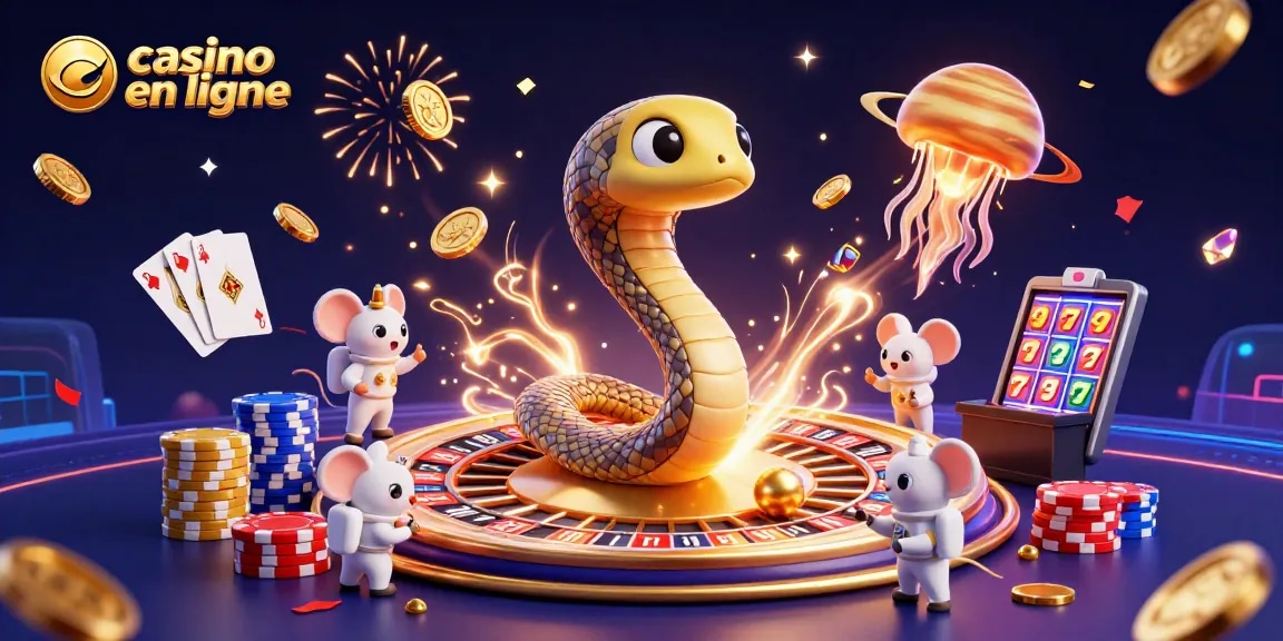 Jouer au casino en ligne et gagner des jetons à travers les animations colorées de la scène fantastique.