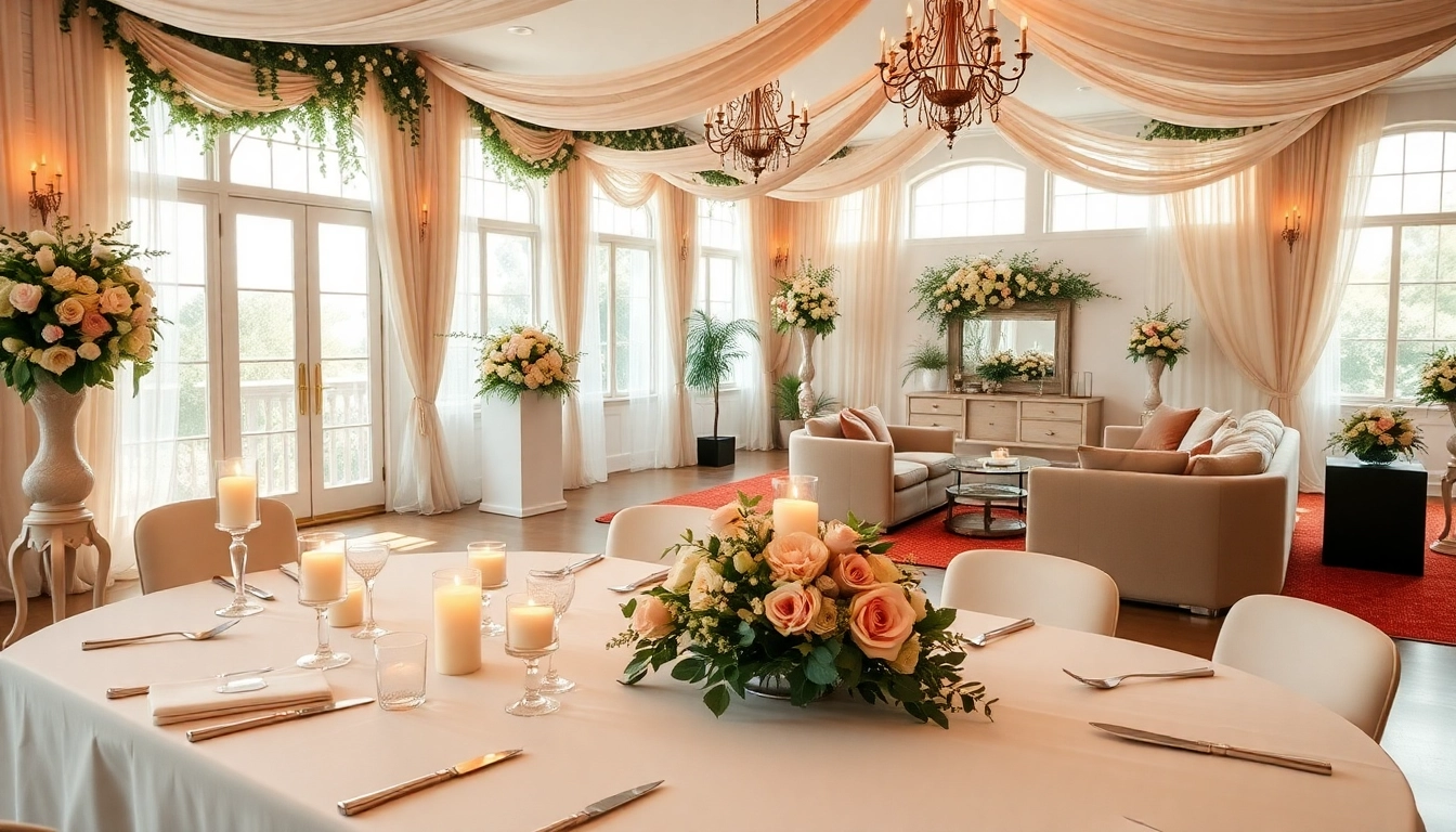 Transform your dream wedding in a stunning Wedding Event Space Jacksonville with exquisite decor and ambiance.