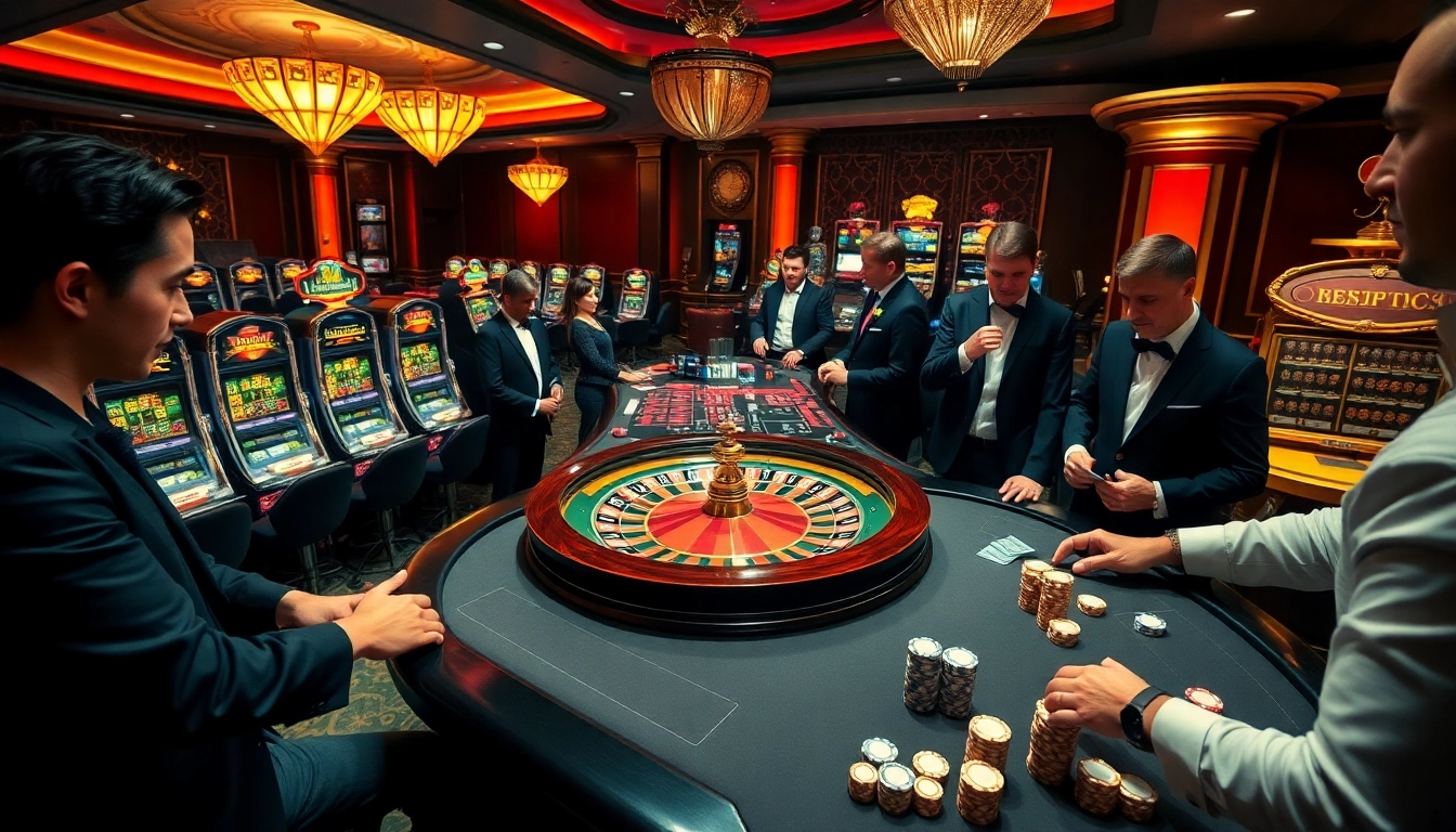 Jouez prudemment et améliorez votre jeu à la meilleure casino en ligne avec une roulette vibrante et des joueurs engageants.