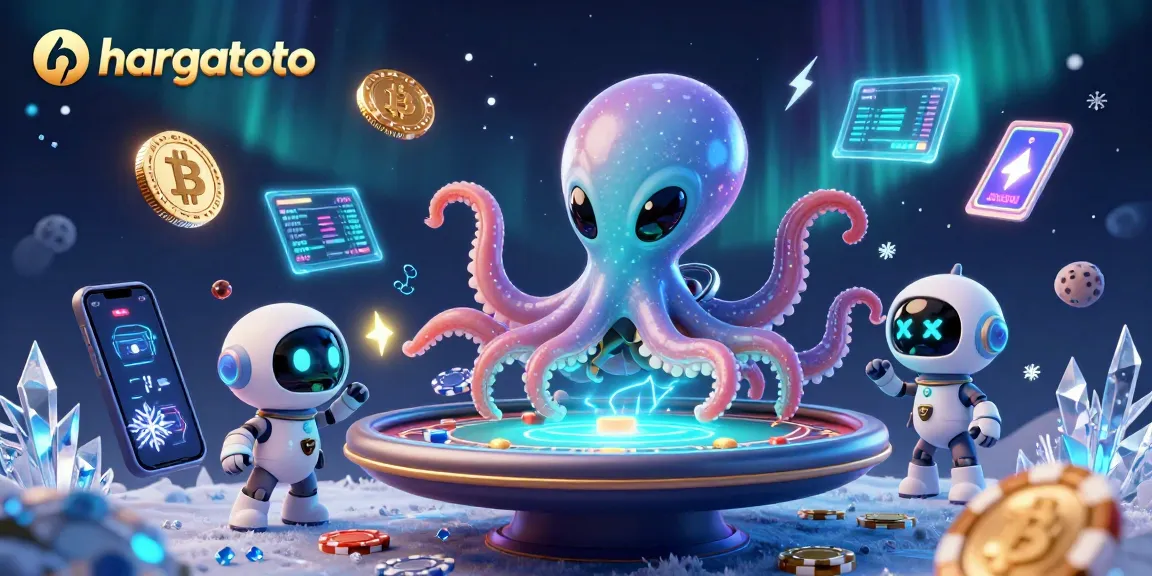 Engage in thrilling games at hargatoto with unique alien characters and vibrant crypto elements.