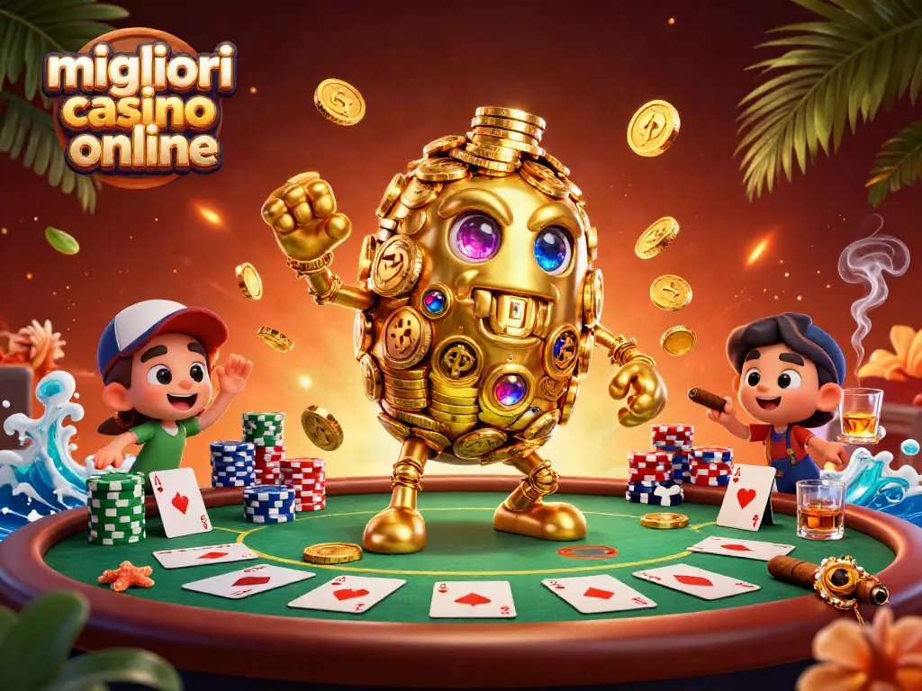I migliori casinò online offrono emozioni uniche; scopri i simboli e le vincite delle slot in questo artwork.