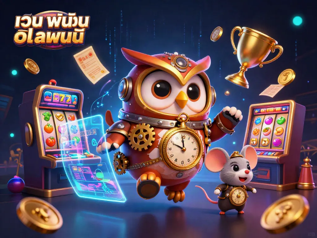 เล่นสนุกกับเว็บ พนัน ออนไลน์ ผ่าน slot machine ที่เต็มไปด้วยเหรียญทองและแจ็คพ็อต！
