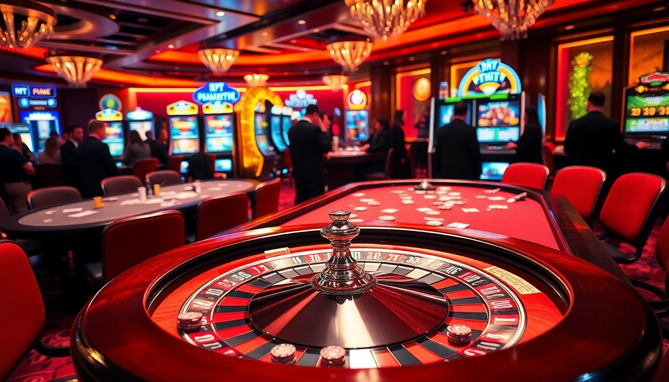 Experience the thrill of rtp pragmatic play slots in a luxurious casino environment.