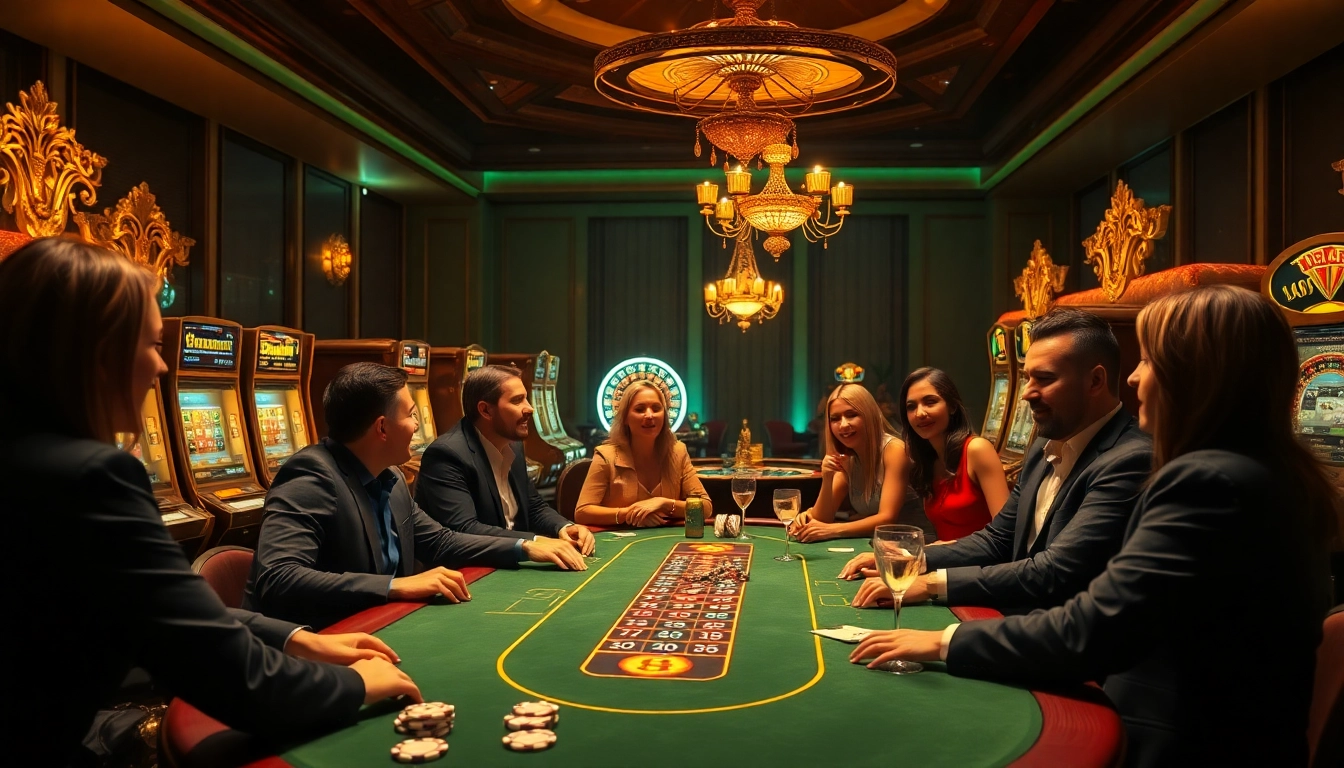 Action de jeu passionnante au meilleure casino en ligne avec des tables de poker et des machines à sous.