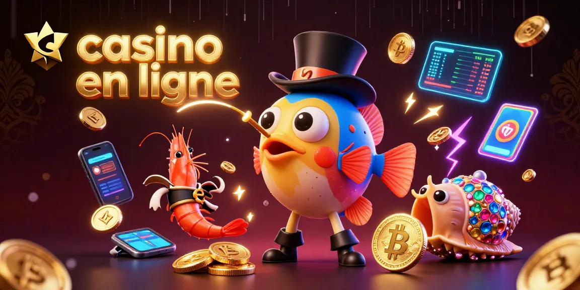 Casino en ligne : poisson-lanterne, crevette et escargot de mer offrent des prix en bitcoins illuminés