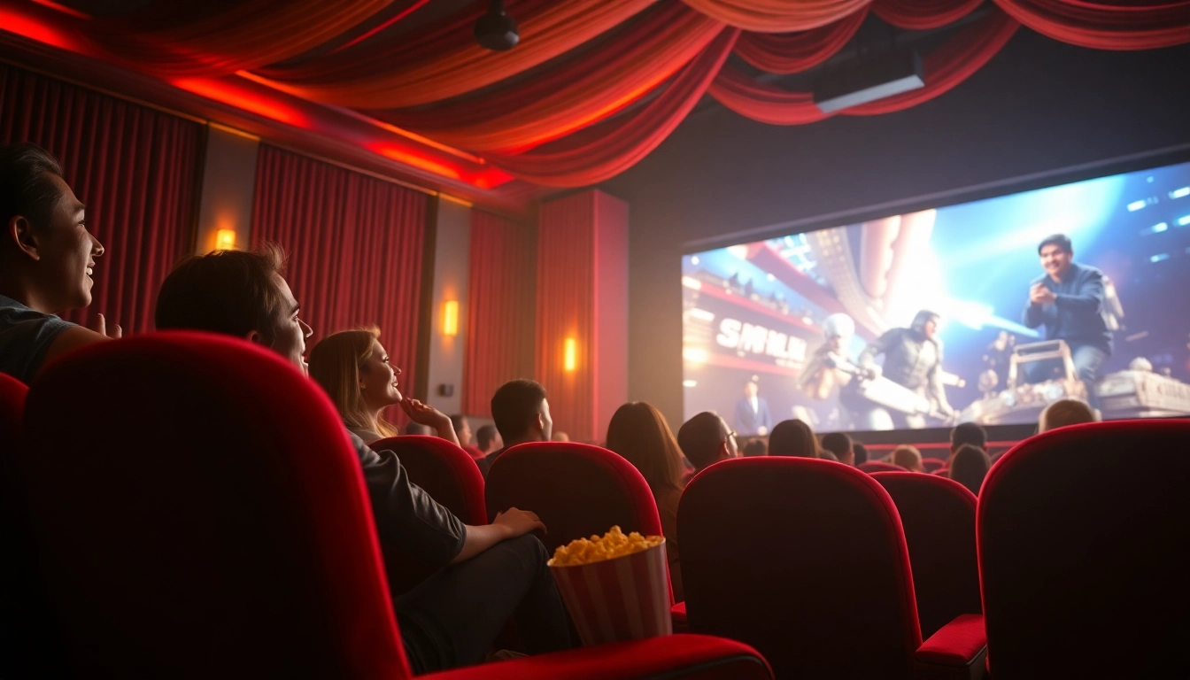 ชมภาพยนตร์ใหม่ชนโรง ในโรงภาพยนตร์ที่เต็มไปด้วยความตื่นเต้น