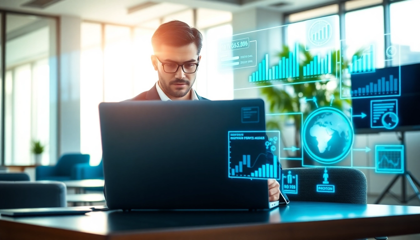 Providing managed it services lakeland with expert solutions in a bright office setting.