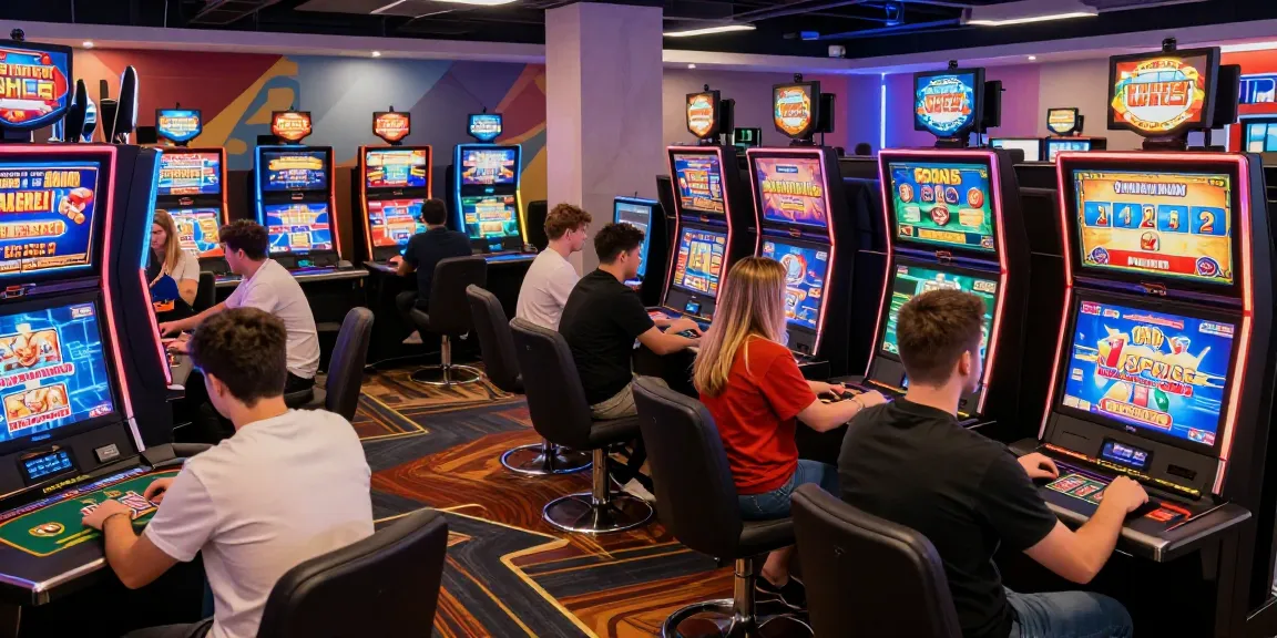 Players enjoying an engaging experience at credit card casinos like https://brcs.co.uk with vibrant games and promotions.