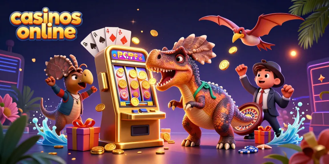 Juega en casinos online mientras el pachycephalosaurus gana jackpots