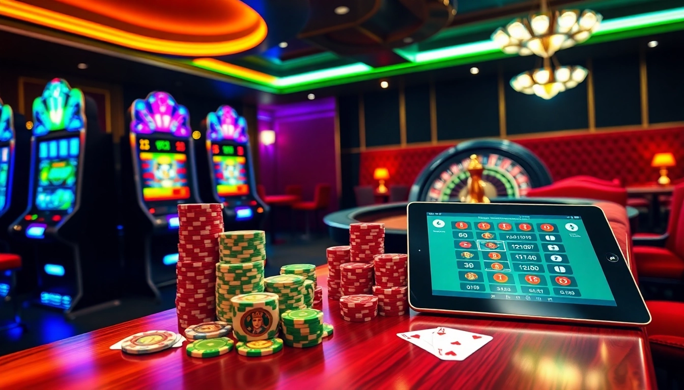 Experience the thrill of casino gaming with idnslot's vibrant slot machines and poker tables.