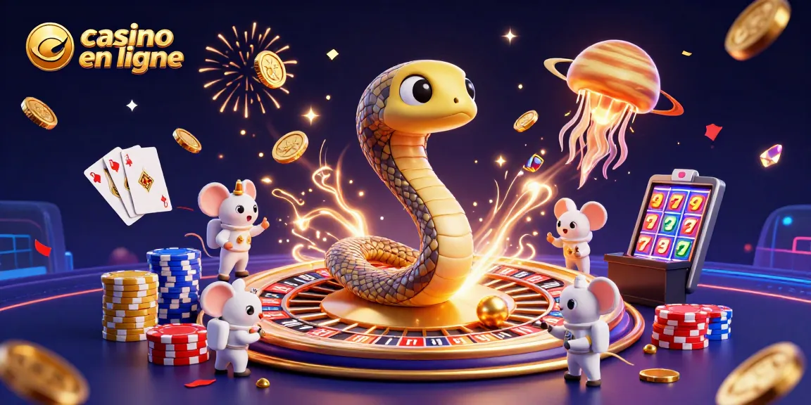 Jouer au casino en ligne et gagner des jetons à travers les animations colorées de la scène fantastique.