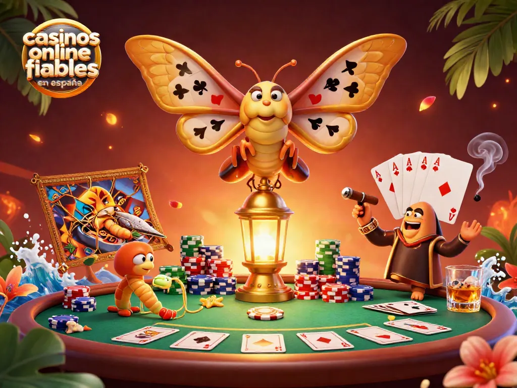 Disfruta de juegos en casinos online fiables en España con nuestra ilustración cautivadora.