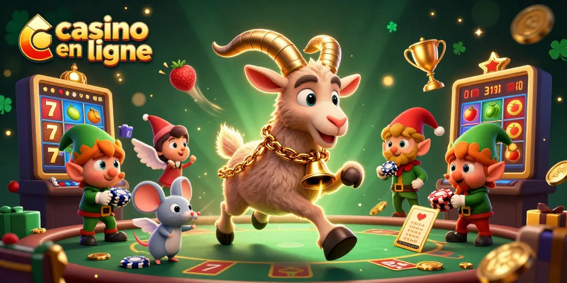 Participez à l'excitation du casino en ligne avec des personnages captivants et des éléments de jeu.