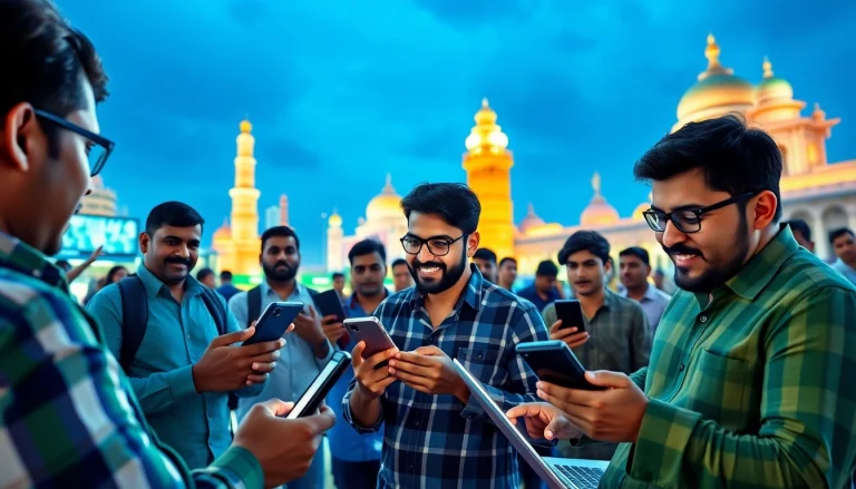 Explore the best online sportsbooks India with vibrant mobile betting scenes featuring enthusiastic users.