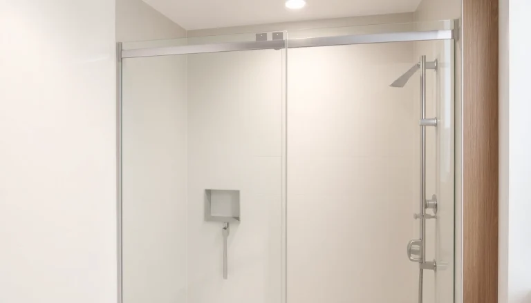 Installez une paroi de douche sirhona élégante avec verre et métal dans votre salle de bain moderne.