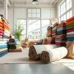 De verschillende soorten canvas stoffen en hun toepassingen